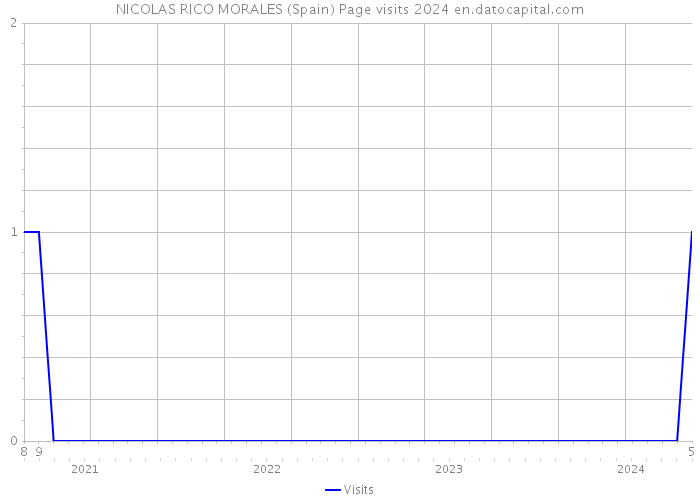 NICOLAS RICO MORALES (Spain) Page visits 2024 