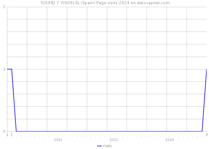  SOUND Y VISION SL (Spain) Page visits 2024 