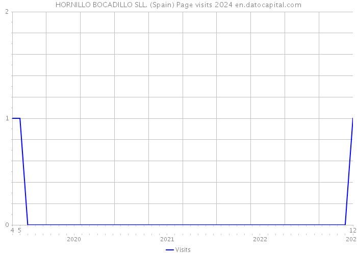 HORNILLO BOCADILLO SLL. (Spain) Page visits 2024 