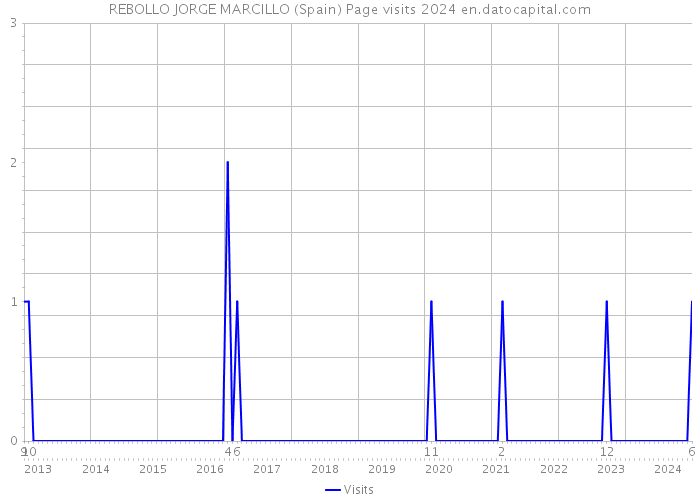 REBOLLO JORGE MARCILLO (Spain) Page visits 2024 