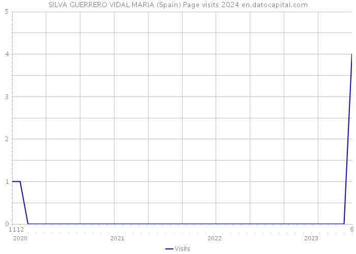 SILVA GUERRERO VIDAL MARIA (Spain) Page visits 2024 