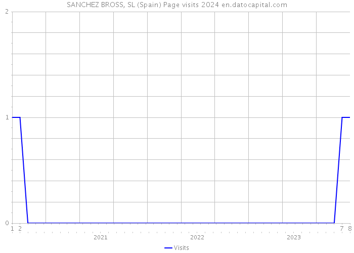 SANCHEZ BROSS, SL (Spain) Page visits 2024 