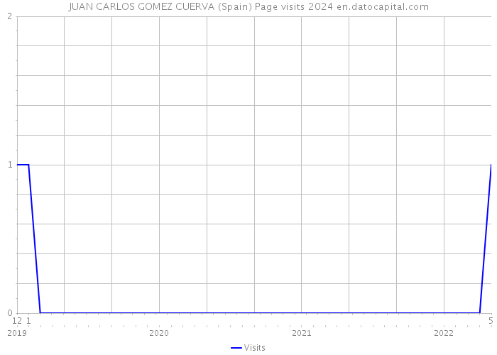 JUAN CARLOS GOMEZ CUERVA (Spain) Page visits 2024 