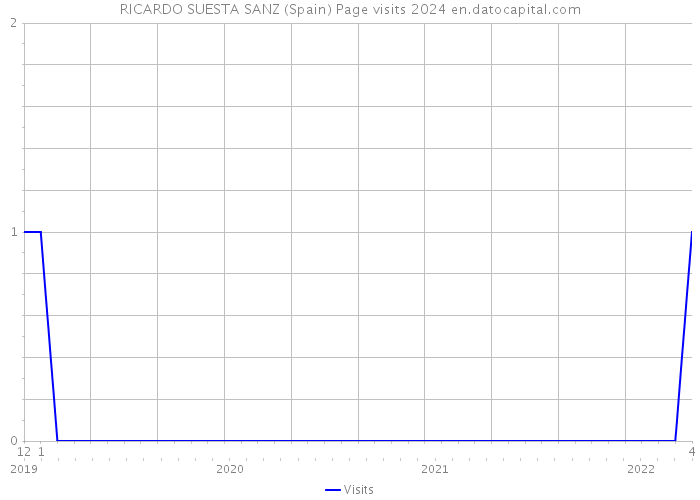 RICARDO SUESTA SANZ (Spain) Page visits 2024 
