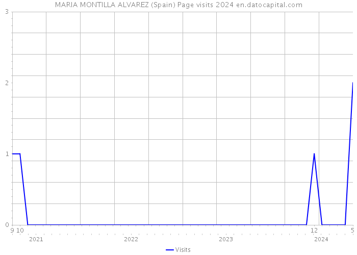 MARIA MONTILLA ALVAREZ (Spain) Page visits 2024 