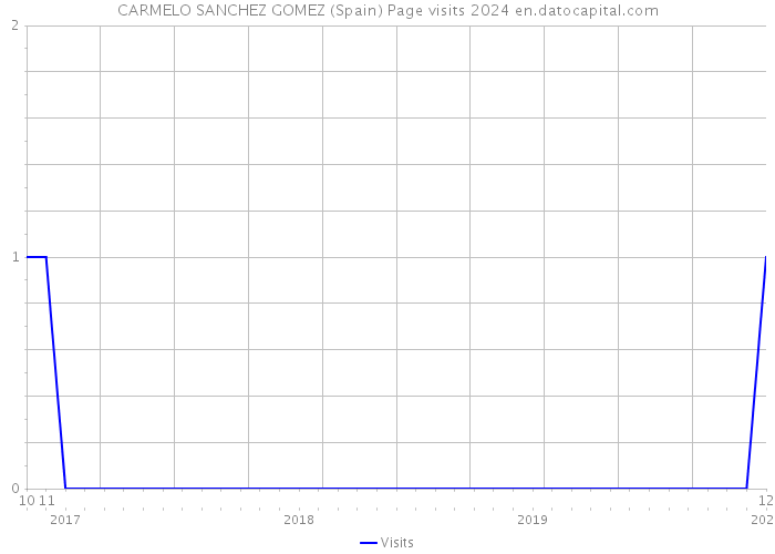 CARMELO SANCHEZ GOMEZ (Spain) Page visits 2024 