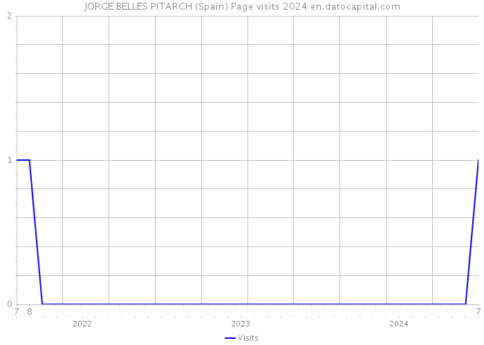 JORGE BELLES PITARCH (Spain) Page visits 2024 