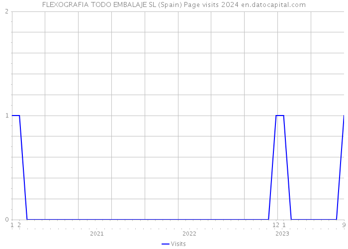 FLEXOGRAFIA TODO EMBALAJE SL (Spain) Page visits 2024 