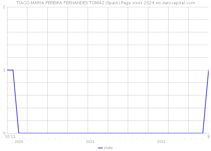 TIAGO MARIA PEREIRA FERNANDES TOMAZ (Spain) Page visits 2024 