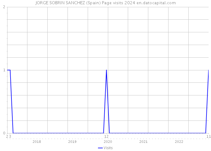 JORGE SOBRIN SANCHEZ (Spain) Page visits 2024 