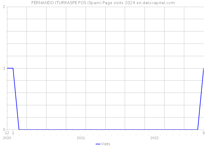 FERNANDO ITURRASPE FOS (Spain) Page visits 2024 