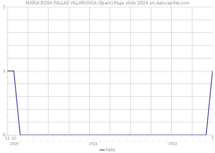 MARIA ROSA PALLAS VILLARONGA (Spain) Page visits 2024 