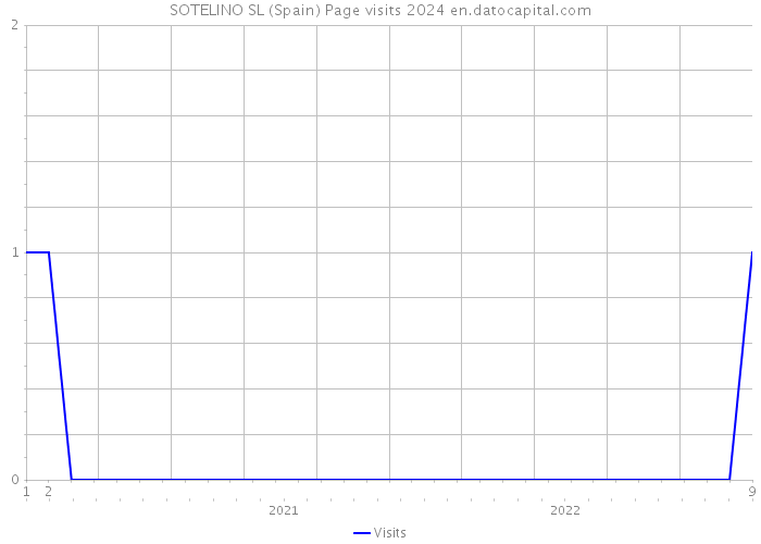 SOTELINO SL (Spain) Page visits 2024 