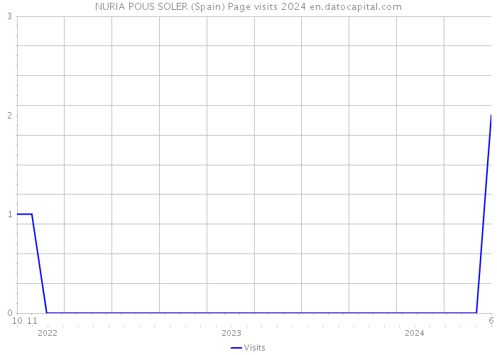 NURIA POUS SOLER (Spain) Page visits 2024 