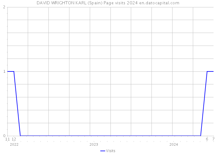 DAVID WRIGHTON KARL (Spain) Page visits 2024 