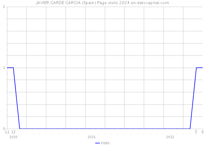 JAVIER GARDE GARCIA (Spain) Page visits 2024 