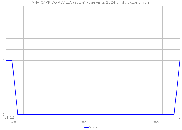 ANA GARRIDO REVILLA (Spain) Page visits 2024 