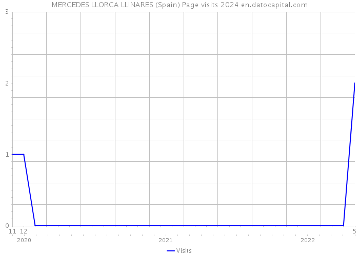 MERCEDES LLORCA LLINARES (Spain) Page visits 2024 