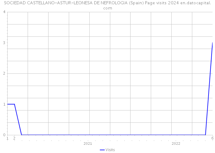 SOCIEDAD CASTELLANO-ASTUR-LEONESA DE NEFROLOGIA (Spain) Page visits 2024 