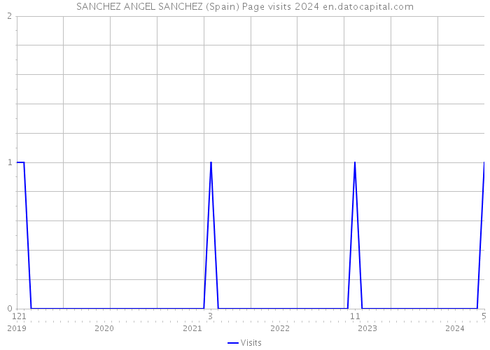 SANCHEZ ANGEL SANCHEZ (Spain) Page visits 2024 