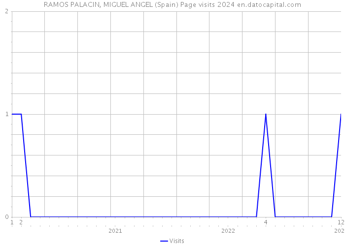 RAMOS PALACIN, MIGUEL ANGEL (Spain) Page visits 2024 