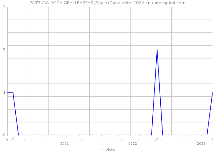 PATRICIA ROCA GRAU BASSAS (Spain) Page visits 2024 