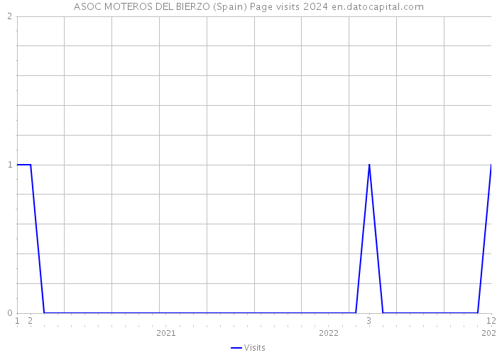 ASOC MOTEROS DEL BIERZO (Spain) Page visits 2024 