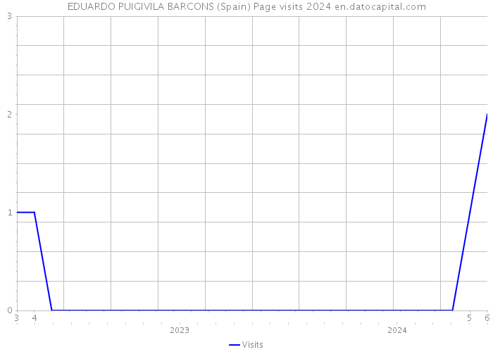 EDUARDO PUIGIVILA BARCONS (Spain) Page visits 2024 