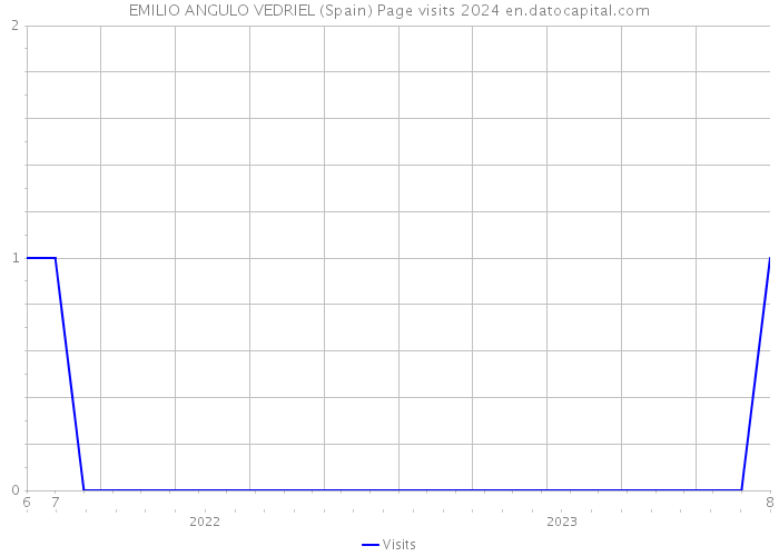 EMILIO ANGULO VEDRIEL (Spain) Page visits 2024 