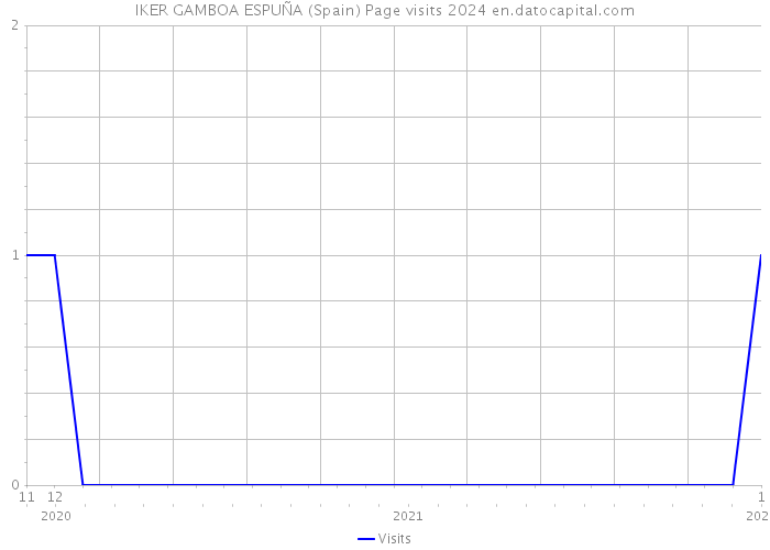 IKER GAMBOA ESPUÑA (Spain) Page visits 2024 