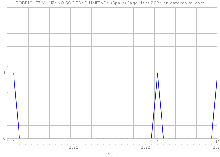 RODRIGUEZ MANZANO SOCIEDAD LIMITADA (Spain) Page visits 2024 