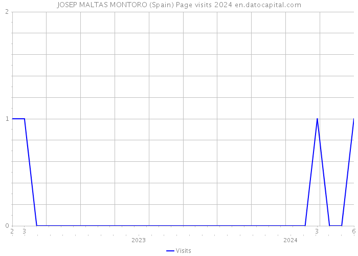 JOSEP MALTAS MONTORO (Spain) Page visits 2024 