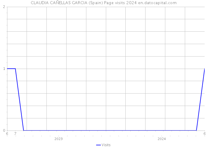 CLAUDIA CAÑELLAS GARCIA (Spain) Page visits 2024 