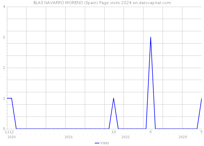 BLAS NAVARRO MORENO (Spain) Page visits 2024 