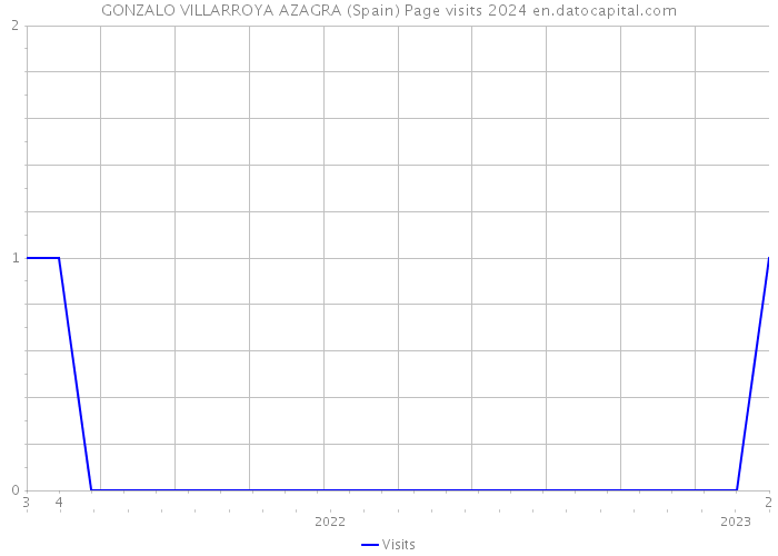 GONZALO VILLARROYA AZAGRA (Spain) Page visits 2024 