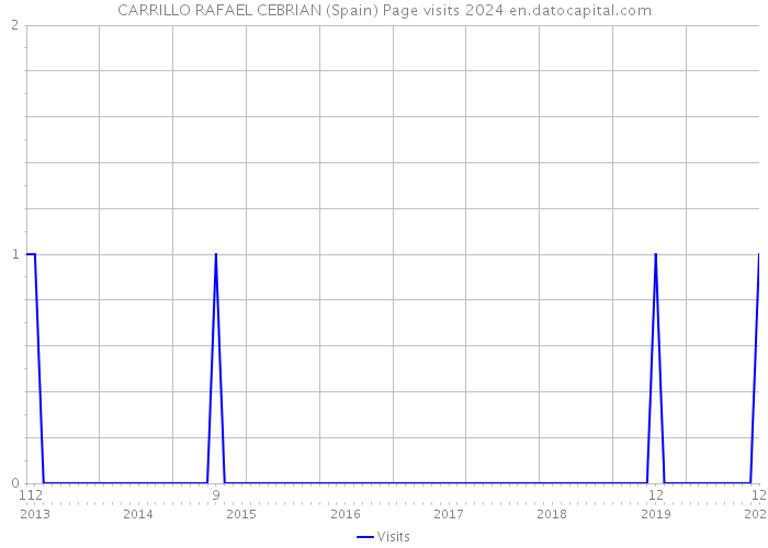 CARRILLO RAFAEL CEBRIAN (Spain) Page visits 2024 
