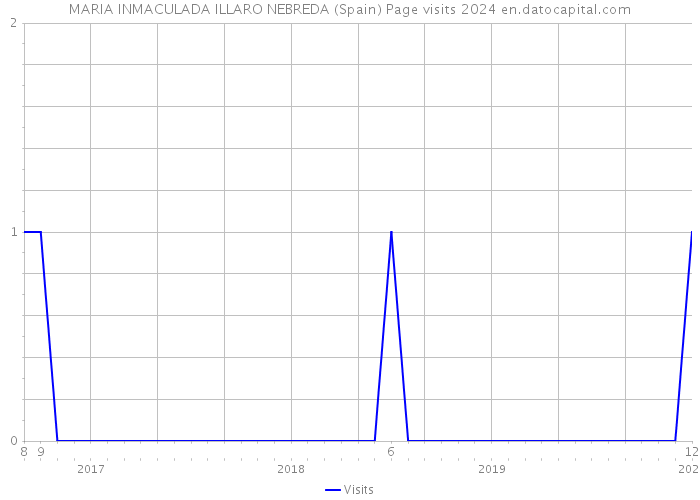 MARIA INMACULADA ILLARO NEBREDA (Spain) Page visits 2024 