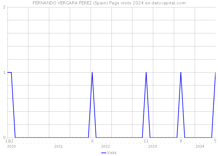 FERNANDO VERGARA PEREZ (Spain) Page visits 2024 