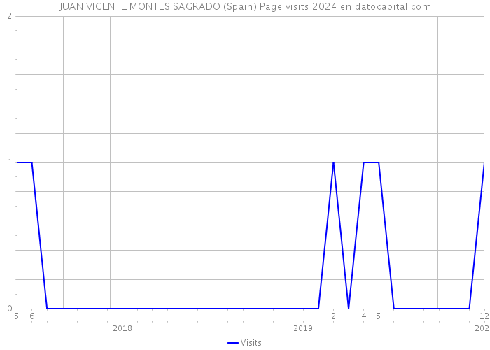 JUAN VICENTE MONTES SAGRADO (Spain) Page visits 2024 