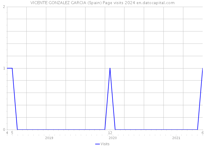 VICENTE GONZALEZ GARCIA (Spain) Page visits 2024 