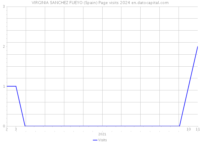 VIRGINIA SANCHEZ FUEYO (Spain) Page visits 2024 