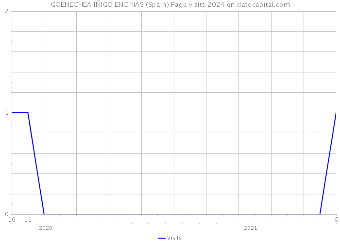 GOENECHEA IÑIGO ENCINAS (Spain) Page visits 2024 