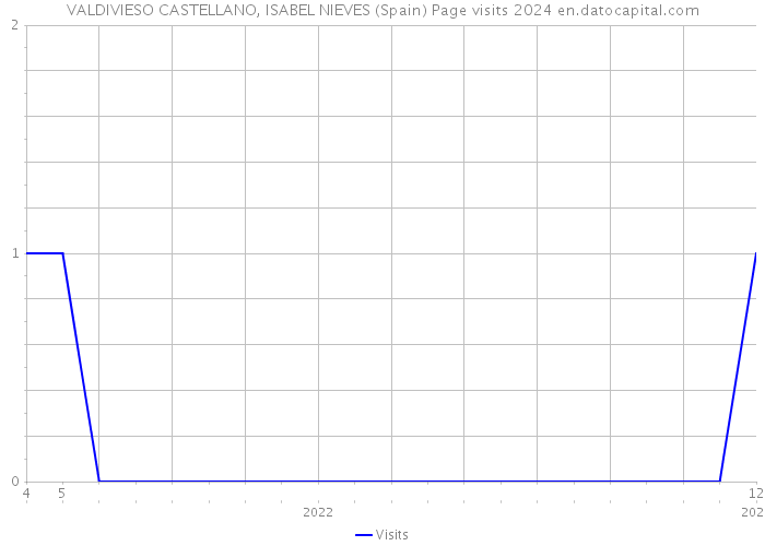 VALDIVIESO CASTELLANO, ISABEL NIEVES (Spain) Page visits 2024 