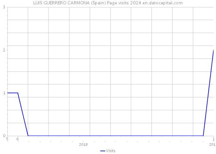 LUIS GUERRERO CARMONA (Spain) Page visits 2024 