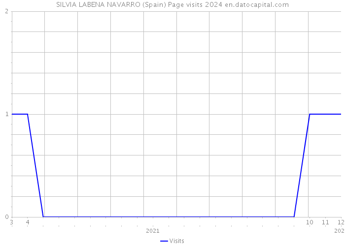 SILVIA LABENA NAVARRO (Spain) Page visits 2024 