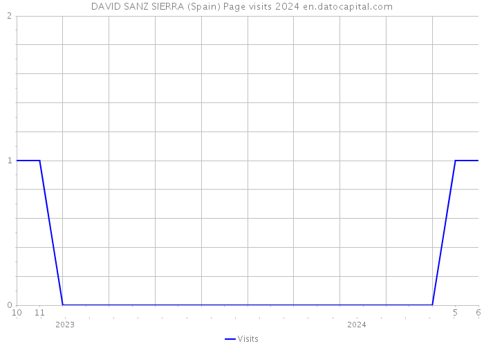 DAVID SANZ SIERRA (Spain) Page visits 2024 