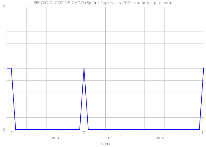 SERGIO OLCOZ DELGADO (Spain) Page visits 2024 