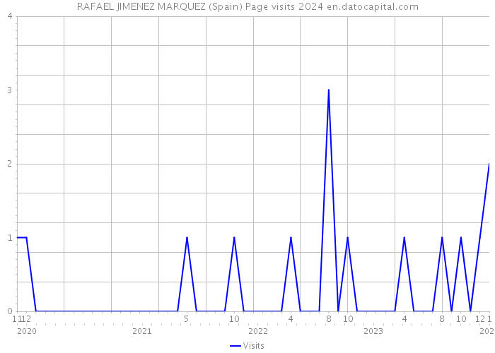 RAFAEL JIMENEZ MARQUEZ (Spain) Page visits 2024 
