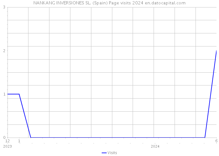 NANKANG INVERSIONES SL. (Spain) Page visits 2024 