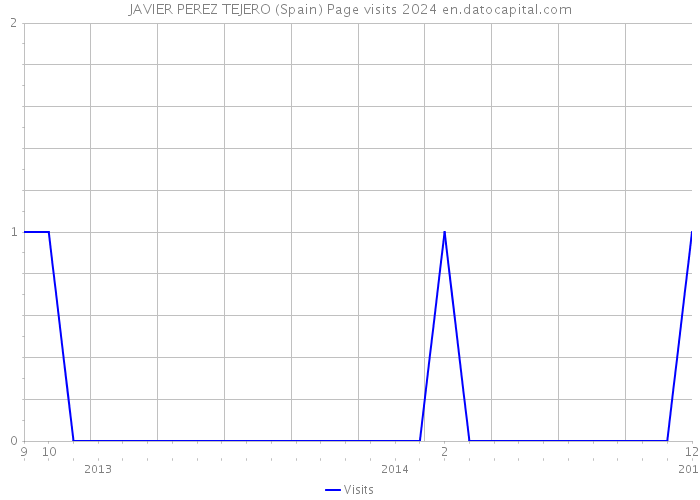 JAVIER PEREZ TEJERO (Spain) Page visits 2024 